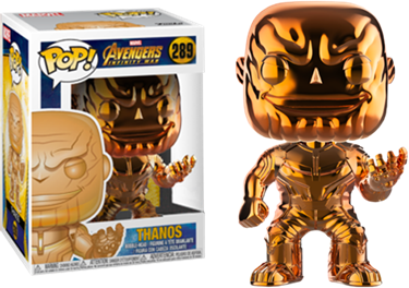 תמונה של הנוקמים - AVENGERS INFINITY WAR THANOS ORANGE CHROME POP