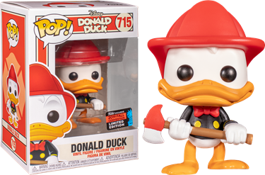 תמונה של דונלד דאק - DONALD DUCK FIREFIGHTER NYCC EXCLUSIVE POP