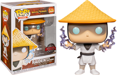 תמונה של מורטל קומבט - MORTAL KOMBAT RAIDEN WITH LIGHTNING EXCLUSIVE POP