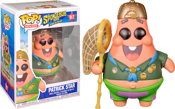 תמונה של בובספוג - THE SPONGEBOB MOVIE SPONGE ON THE RUN PATRICK STAR POP