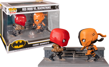 תמונה של RED HOOD VS. DEATHSTROKE COMIC MOMENTS POP