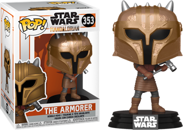 תמונה של מלחמת הכוכבים המנדלוריאן - STAR WARS THE MANDALORIAN ARMORER POP