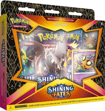 תמונה של פוקימון - POKEMON SHINING FATES MAD PARTY PIN COLLECTION DEDENNE
