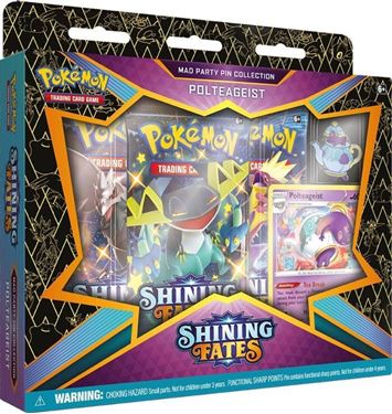 תמונה של פוקימון - POKEMON SHINING FATES MAD PARTY PIN COLLECTION POLTEAGEIST
