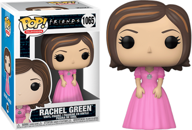 תמונה של חברים - FRIENDS RACHEL GREEN IN PINK BRIDESMAID DRESS POP