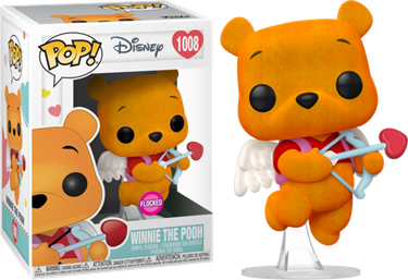 תמונה של פו הדוב - WINNIE THE POOH FLOCKED POP