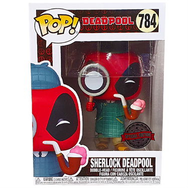 תמונה של דדפול - DEADPOOL SHERLOCK DEADPOOL EXCLUSIVE POP