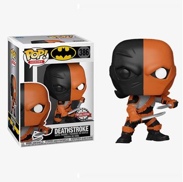 תמונה של DEATHSTROKE WITH TWO SWORDS EXCLUSIVE POP